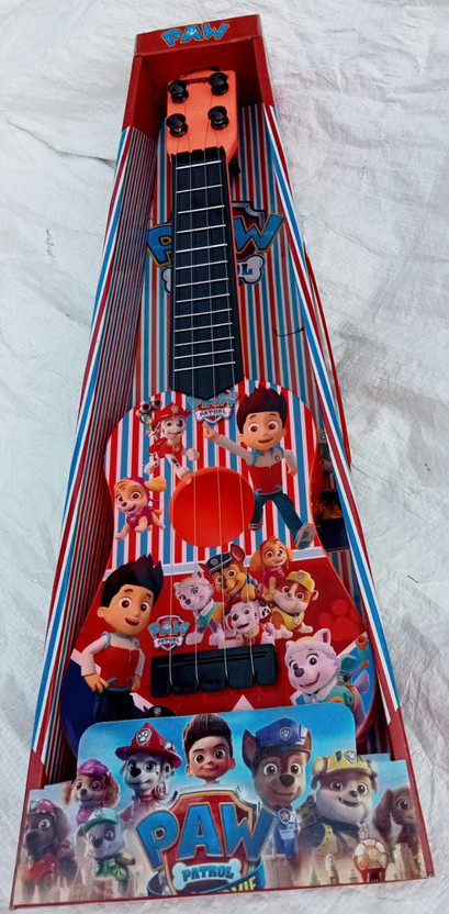 Kmc kidoz Mini Kids Guitar Toys 4 Strings Classical Keep Tone with Picks(Multicolor)