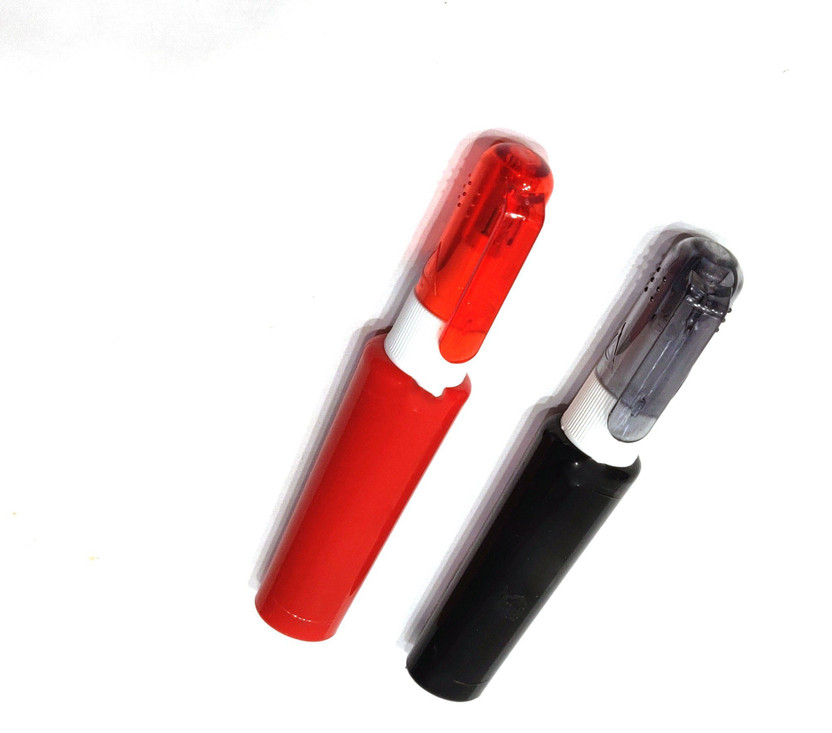 Teeshubh Super X Whitener Pen 4 mm Correction Pen(Set of 2, Multicolor)