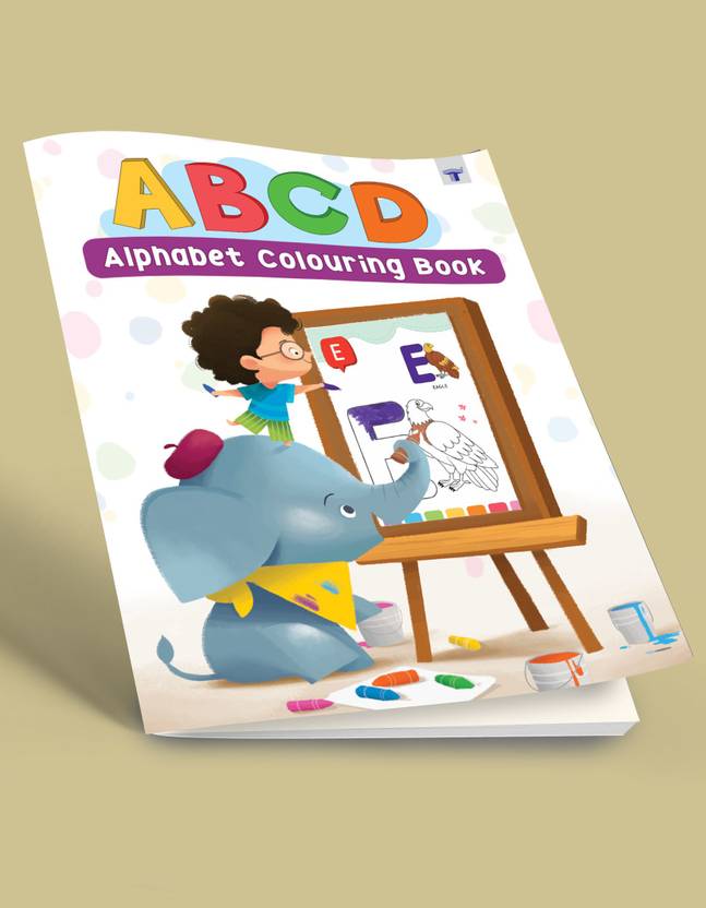 Alphabet Book ABCD Alphabet Colouring Book For Kids Learn And