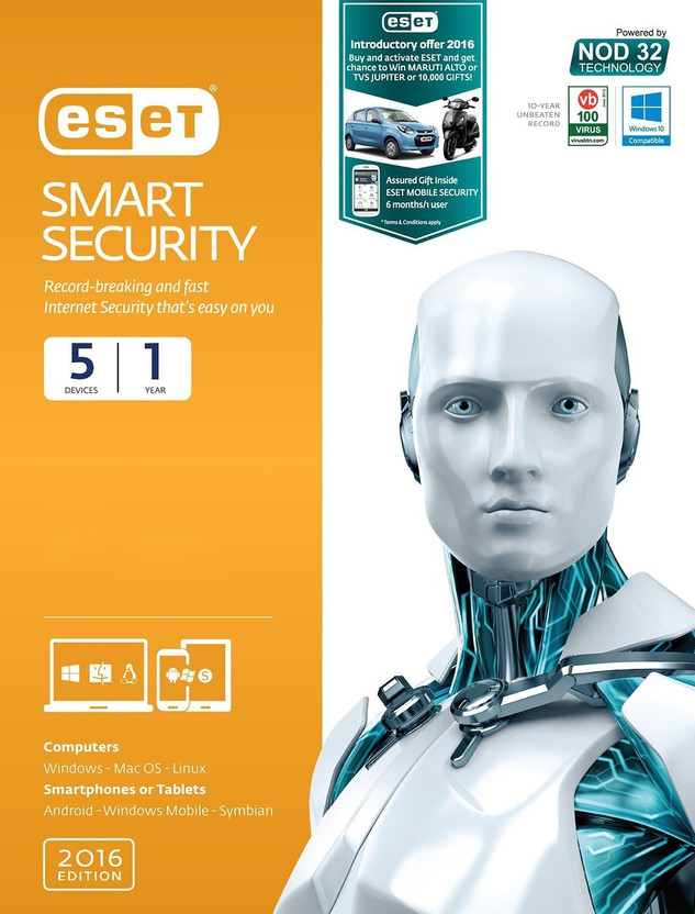 ESET ESET Total Security 5.0 User 1 Year(Voucher) - Flipkart Deal