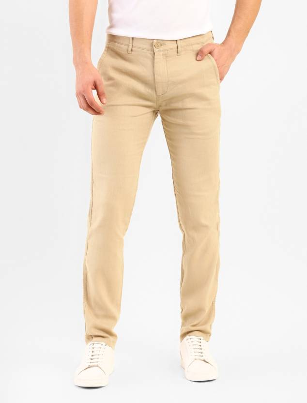 LEVI'S 511 Slim Fit Men Beige Trousers - Buy LEVI'S 511 Slim Fit Men Beige  Trousers Online at Best Prices in India 