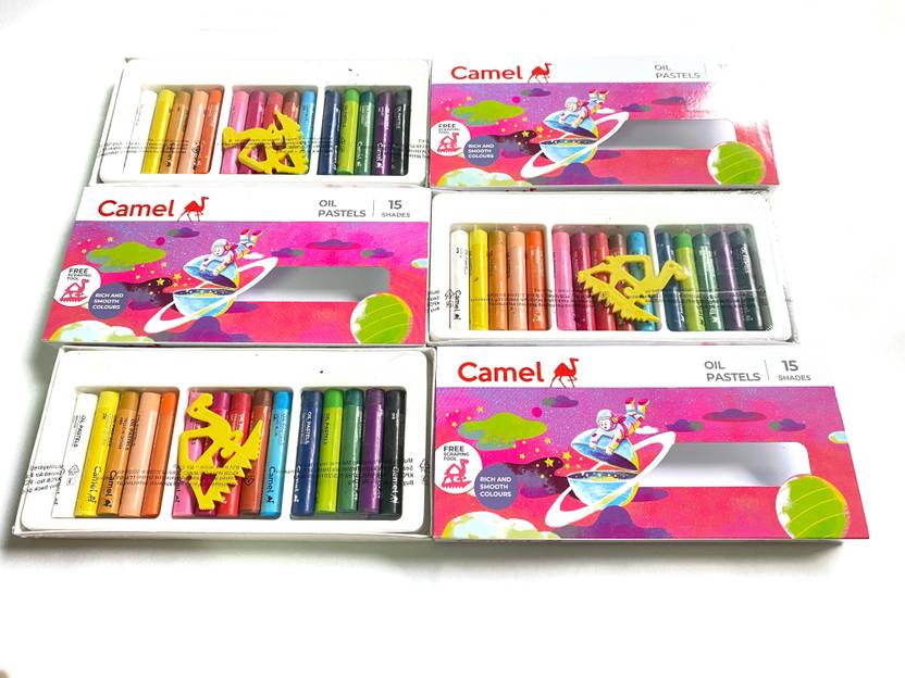 Camlin Oil Pastel 15 Shades Set of 3 Oil Pastels