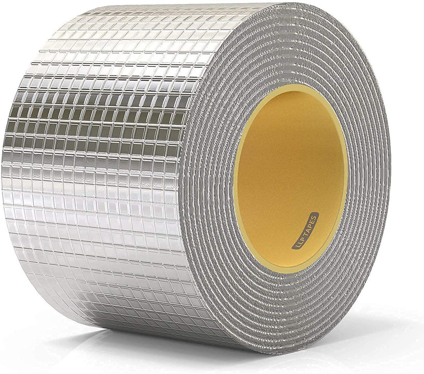 Fly Buy Self Adhesive Alluminium Foil Tapes (5mtr) 5 m Butyl Tape(Silver Pack of 1)