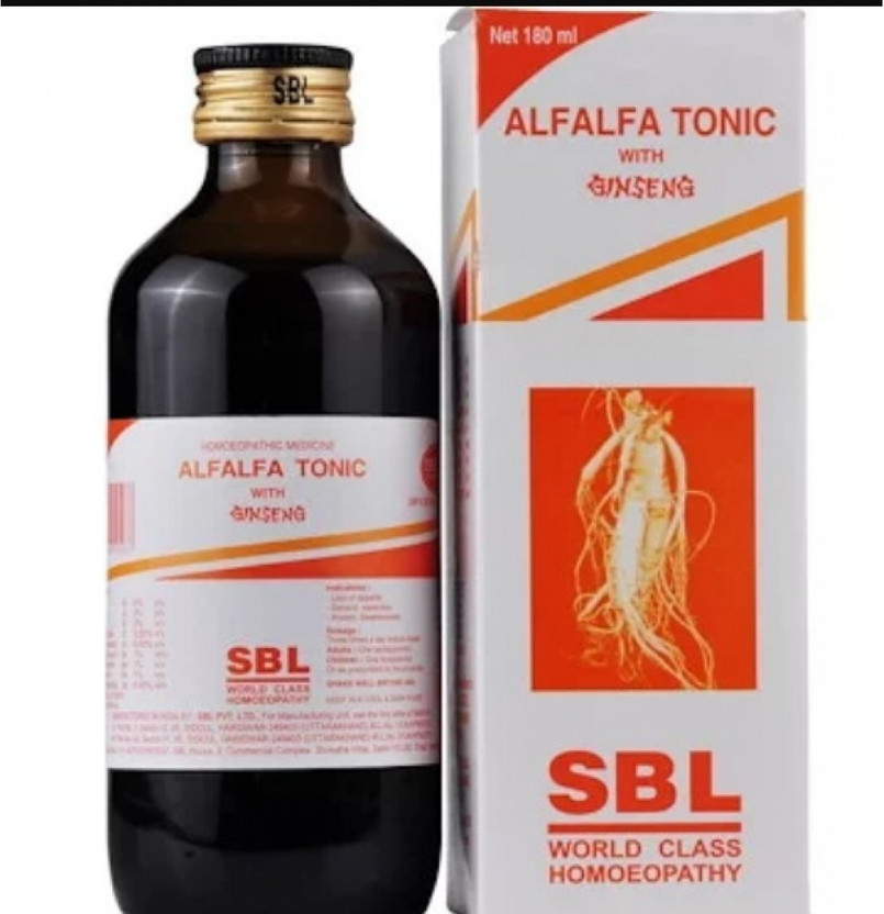 SBL Alfalfa Tonic with Gingeng , Liquid(500 ml)