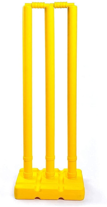 CE CE Rhino India Best Heavy Plastic Cricket Stumps Set(Yellow) - Flipkart Deal