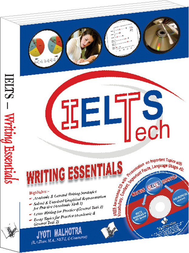 IELTS - Writing Essentials (With Online Content on Dropbox) 1 Edition(English, Paperback, Malhotra Jyoti)