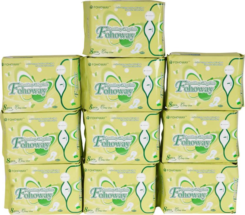 fohoway Active oxygen & Anion & far IR & Silver Day Use(8Pcs