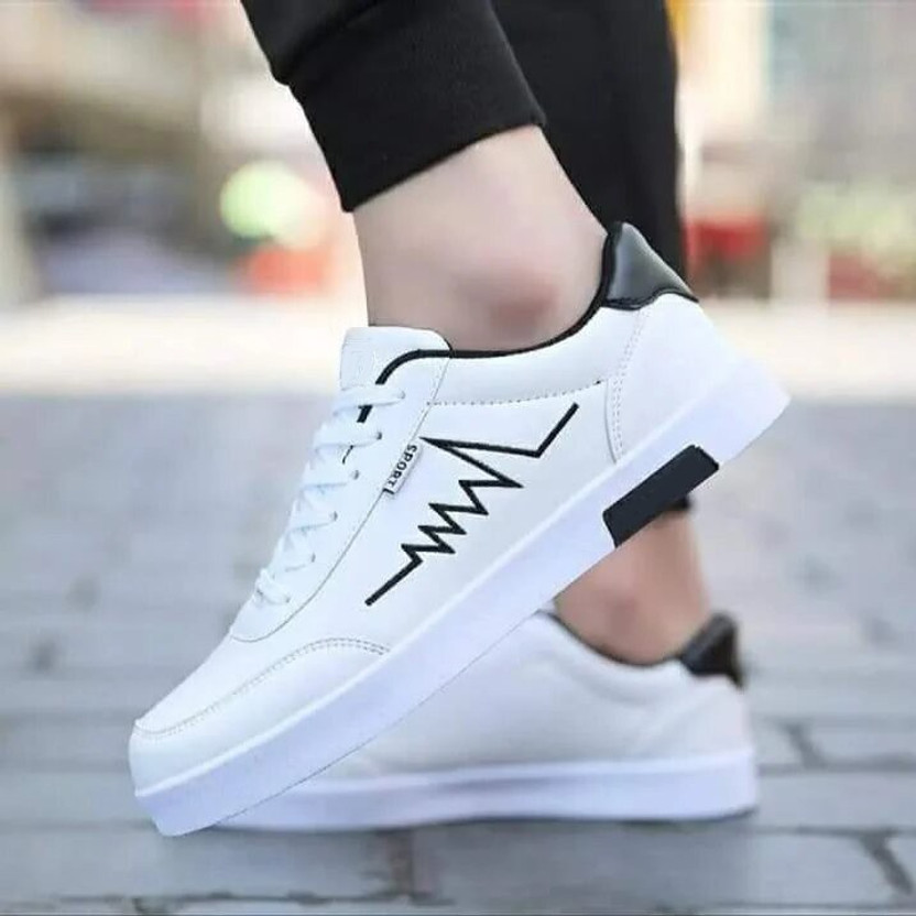 Stylish white shoes flipkart Clearance