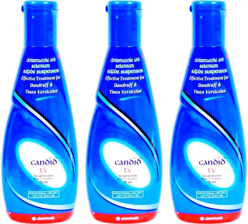 Candid TV Suspension Shampoo 75 ml (Pack of 3) Price in India Buy