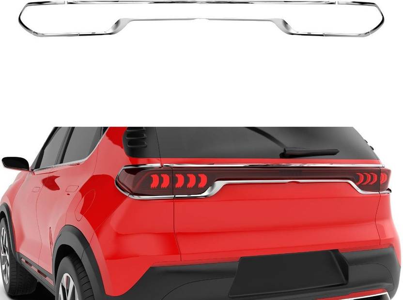 Goodzup kia tail lamp garnish model year 2020 to 2022 Chrome Kia