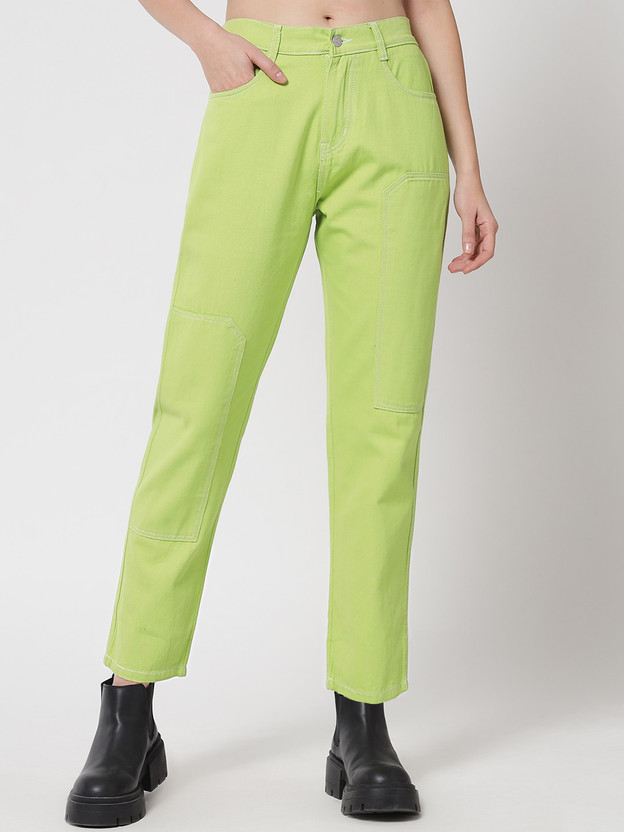 green jeans women