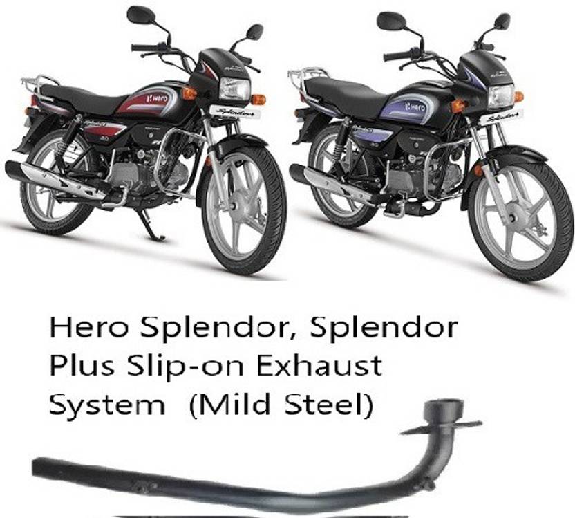 nirwana Hero Super Splendor Slipon Exhaust System Price in India Buy