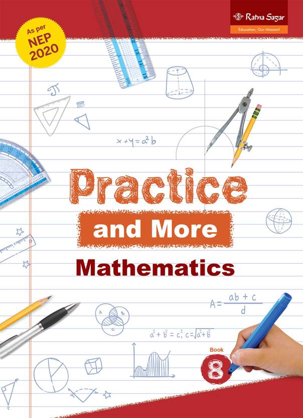 Practice and More Book 8 Mathematics (NEP 2020) | Maths Book For Class ...