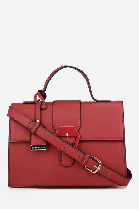 VAN HEUSEN Red Sling Bag Sling Bags Red - Price in India | Flipkart.com