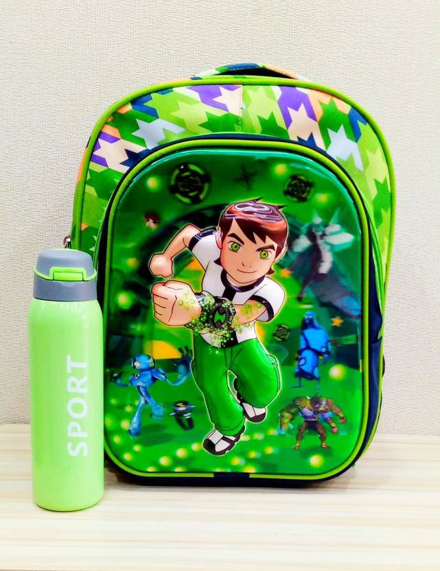 Magic of Gifts Cartoon 3D Backpack with Sipper Water Bottle| Combo for Boys 16 L Backpack Green, Black - Price in India Magic of Gifts Cartoon 3D Backpack with Sipper Water Bottle| Combo for Boys 16 L Backpack Green, Black - Price in India