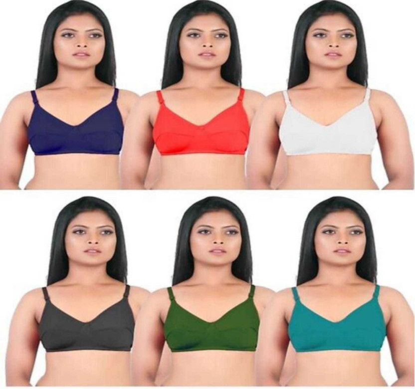 j.MOMANI Bra Combo Pack/Bra Combo set 6 