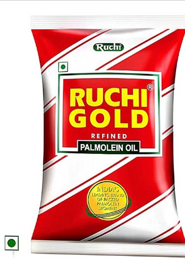 Ruchi Gold Refined Palmolein oil Palm Oil Pouch Price in India - Buy