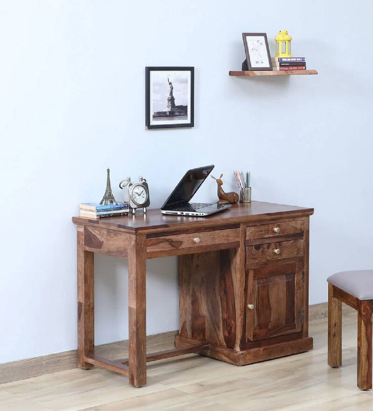 Cherry Wood Solid Wood Study Table Price in India Buy Cherry Wood