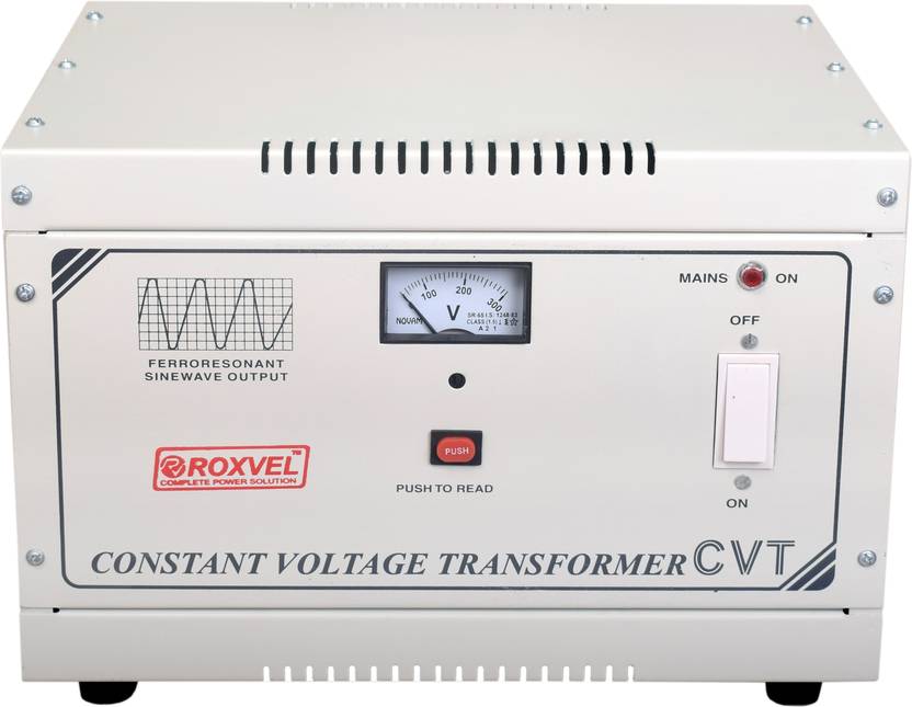 RV ROXVEL RV1KVACVT CVT VOLTAGE STABILIZER Price in India Buy RV