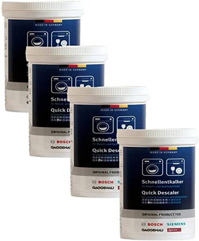 Cloudseller Siemens Quick Descaler for Appliances 250g x 4= 1KG
