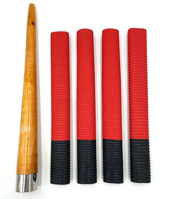 LIVOX Cricket bat Grips pack of 4 bat grips and 1 wooden grip cone