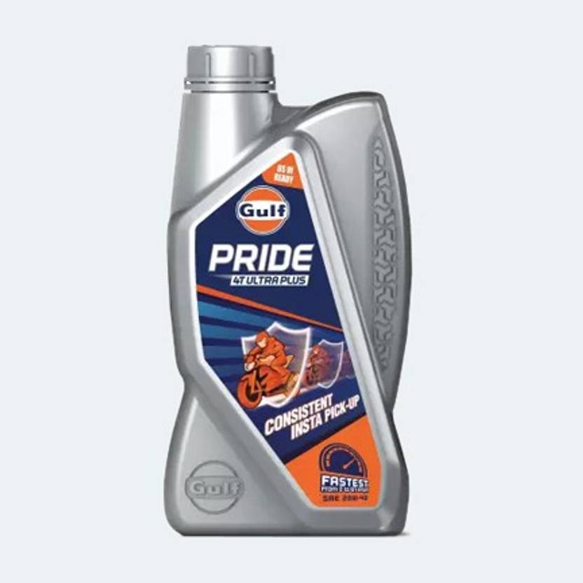 Gulf PRIDE 4T ULTRA PLUS 20W40 MLP[900ML] Bicycle Lubricant Price in