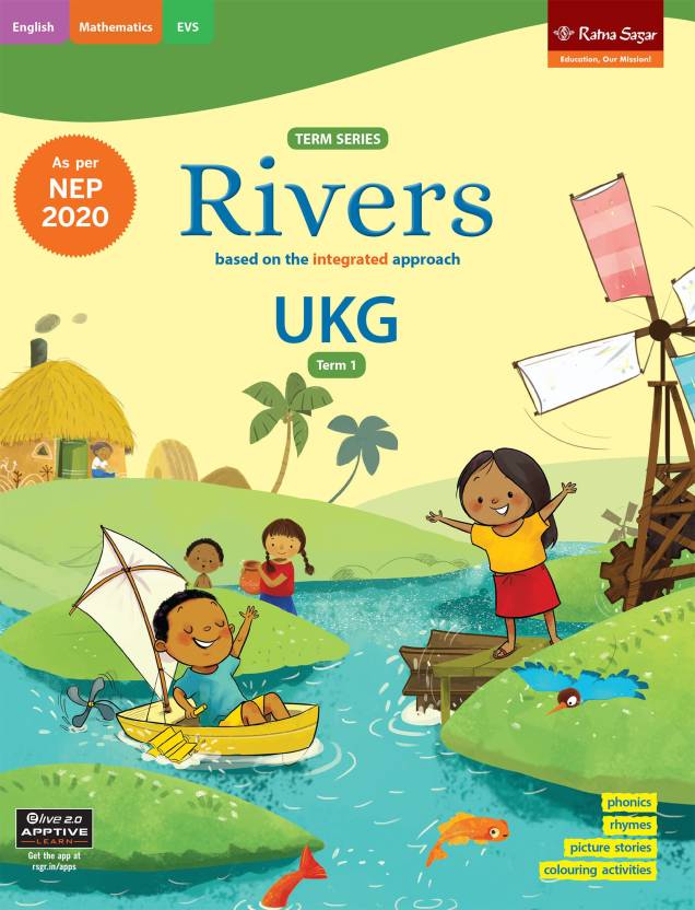 Rivers Book UKG Term 1 (NEP 2020) | UKG Book For Phonics | Rhymes ...