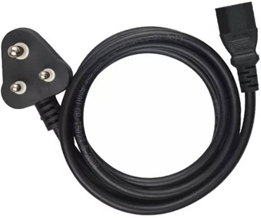 Computer Power Cable Cord for Desktops PC and Printers 1.5 m Power Cord Price in India Buy