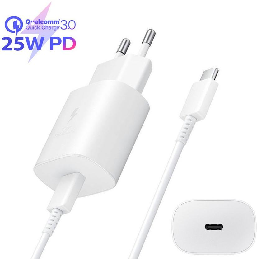 NeroEdge 3 A Wall Charger for Mobile with Detachable Cable(White Q1, Cable Included)