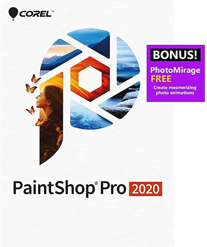 Corel PaintShop Pro 2020 - Photo Editing & Graphic Design Software Special Edition(Code in the Box - for PC)