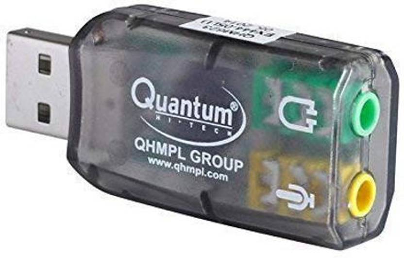 Lifetime classics Quantum USB Sound Card QHM623 for All Computer/PC