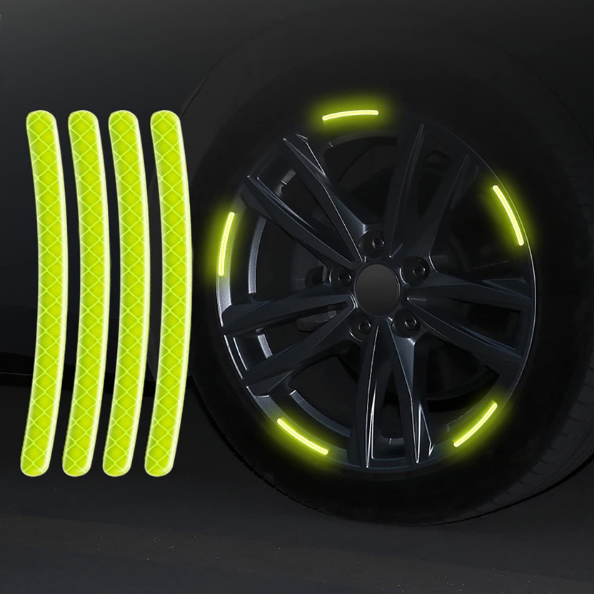 Bestrix Reflectivet for RIM 0.0127 mm x 0.0889 m green Reflective Tape(Pack of 20)