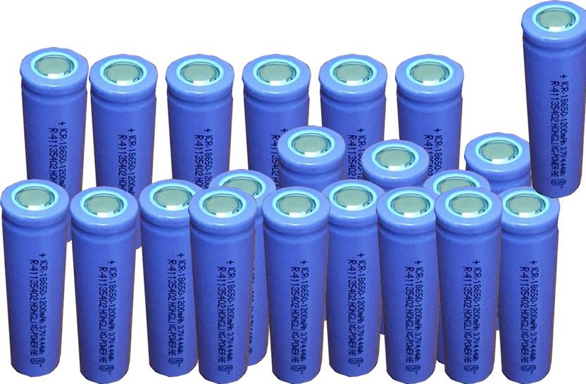 Hongli "Lithium Rechargeable 3.7 Volt 18650 1200 mAh 21 set " Battery