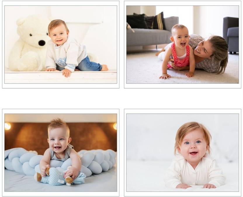 Cute Baby Posters, Smiling Baby Poster,New Born Baby Girl/Boy Poster