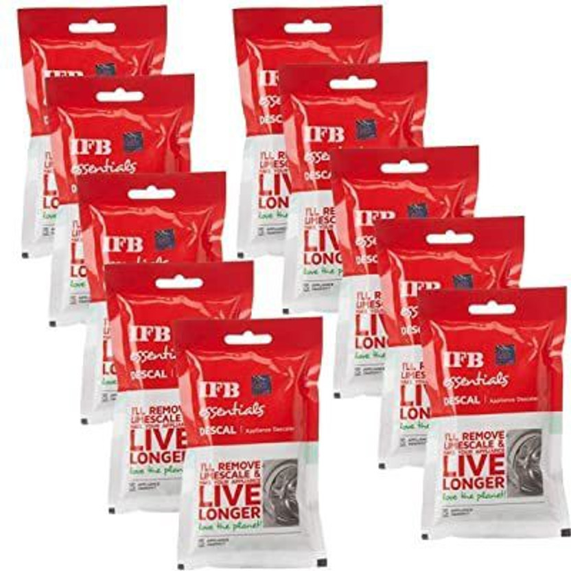 IFB IFB Descaling Detergent Powder for washing machine(Pack of 10) Detergent Powder(100 g) - Flipkart Deal