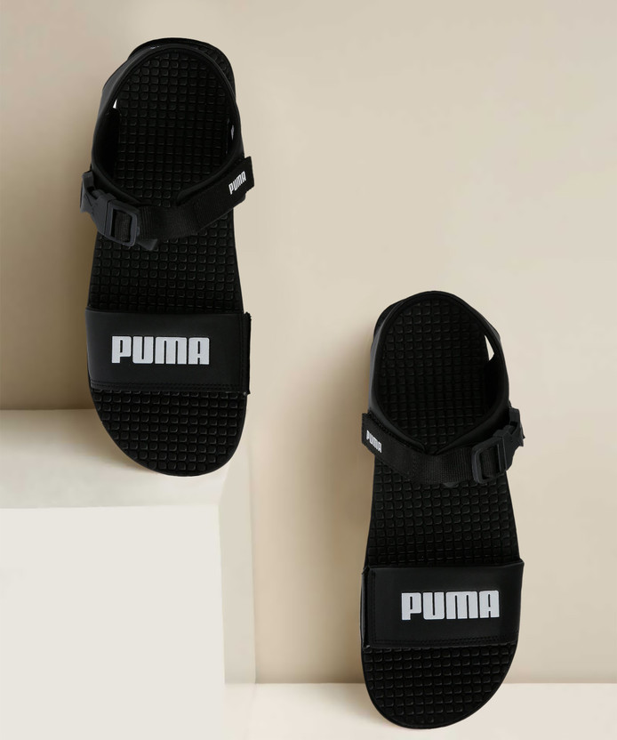PUMA Outstretch Men Black Sandals - Buy 
