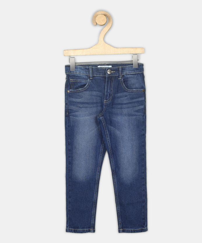 PROVOGUE Slim Boys Dark Blue Jeans