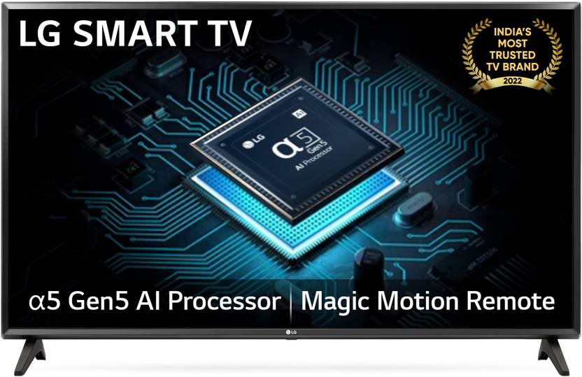LG 80 cm (32 inch) HD Ready LED Smart OS TV with Alpha5 Gen5 AI