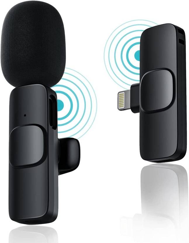 pompeo K8 MIC Wireless PLUG AND PLAY Mic with USB TypeC & Lightning