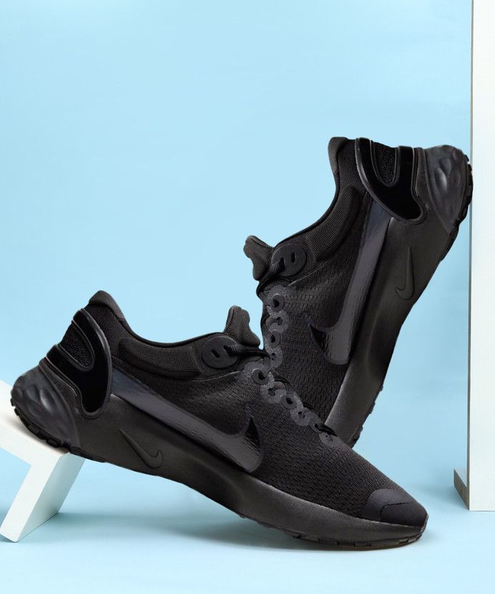 men's nike renew run black