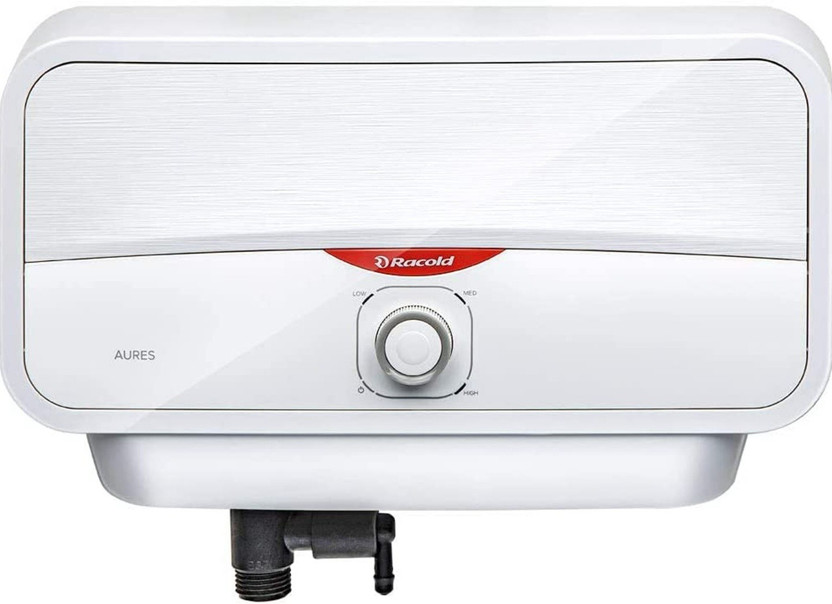 Racold Aures 5.5Kw 0.4 L Instant Water Geyser(White)