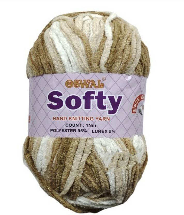 KYSS Oswal Blanket Softy Motu Thick Yarn Crochet Needles Wool Yarn 600