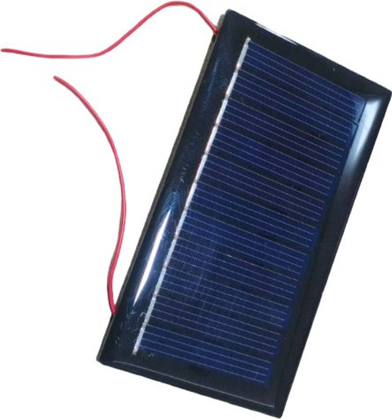 Hurray Toys DIY Mini Solar Panel (80mm x 45mm) 6V 100mA (0.52W Power