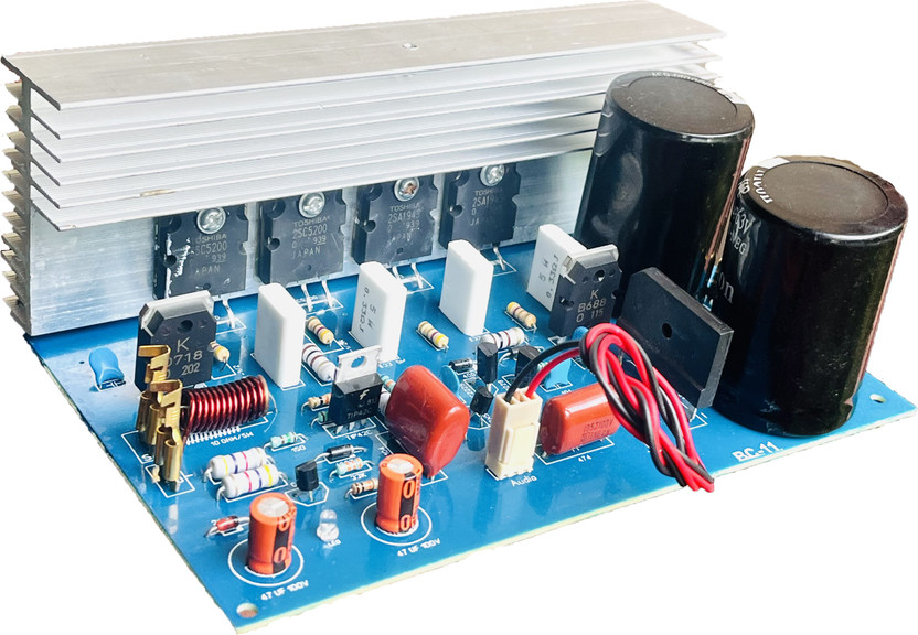 Pcb And Electronics NEW GENRATION 250W MONO HIGH QUALITY 2SC5200 MOSFET AMPLIFIER BOARD KIT Electronic Components Electronic Hobby Kit