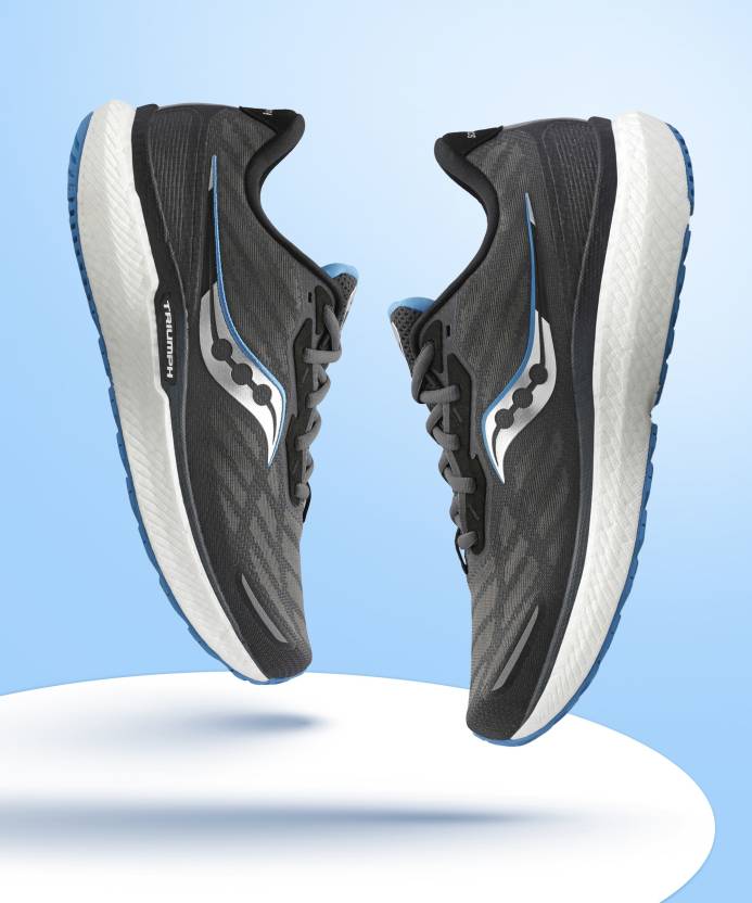 SAUCONY Triumph 19 SHADOW TOPAZ Running Shoes For Men - Buy SAUCONY Triumph  19 SHADOW TOPAZ Running Shoes For Men Online at Best Price - Shop Online  for Footwears in India 