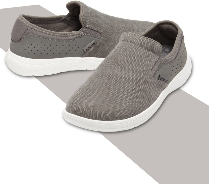 CROCS Crocs Reviva Canvas SlipOn M SGy 