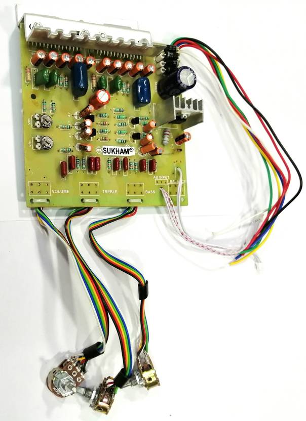 SUKHAM STEREO AMPLIFIER BOARD 4440 IC HIGH QUALITY BOARD WITH