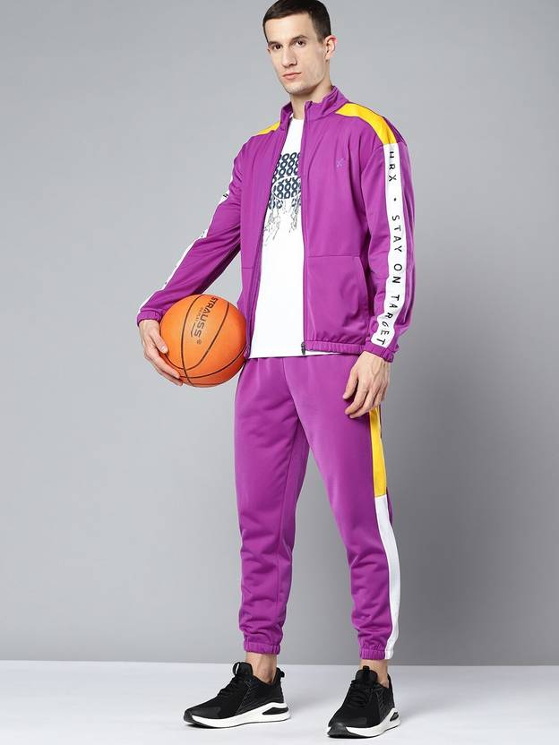 HRX by Hrithik Roshan Printed Men Track Suit Buy HRX by Hrithik