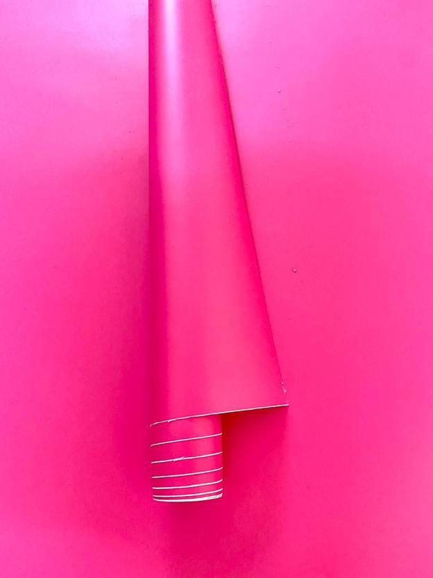 Wallmate 60 cm x 152.4 cm Waterproof Decorative Vinyl Wallpaper(Orange)