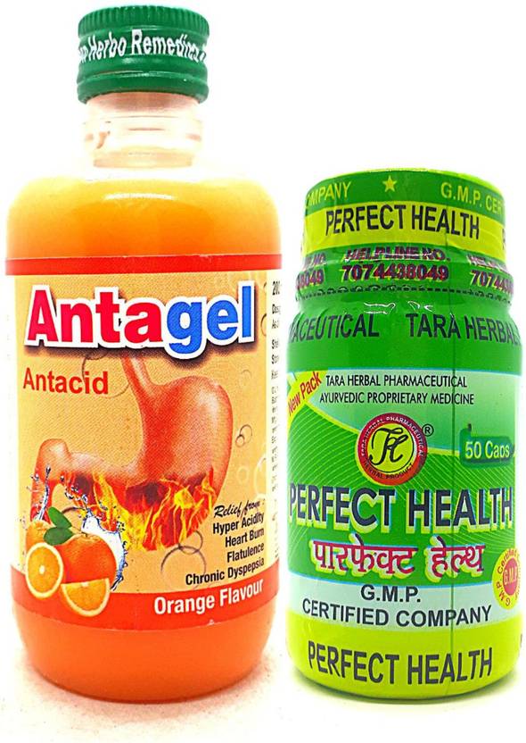 Tara Herbal Pharmaceutical Perfect Health 50 Cap & Antagel Antacid